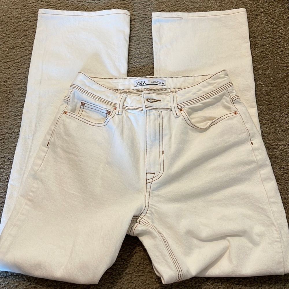 White Zara Jeans